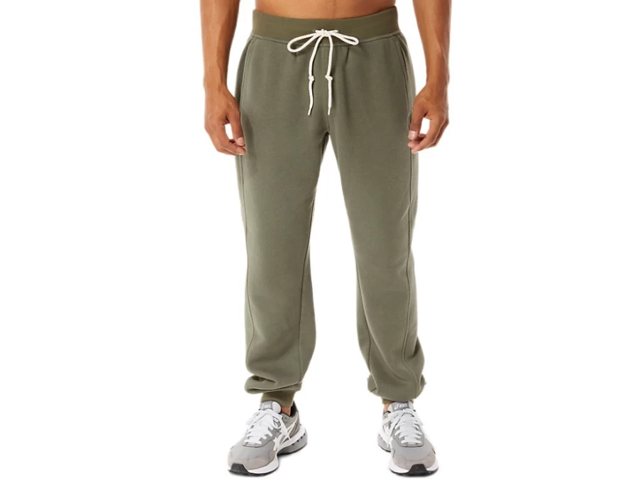 ASICS Men's Sunday Sana Fleece Jogger Pants - Mantle Green