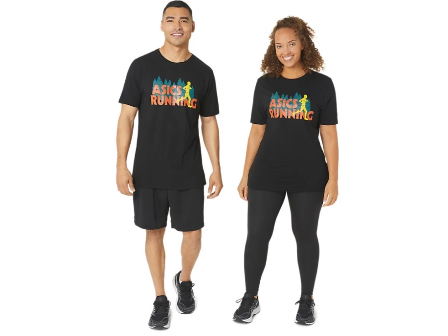 ASICS Men's Evergreen Trail Running T-Shirt - Performance Black