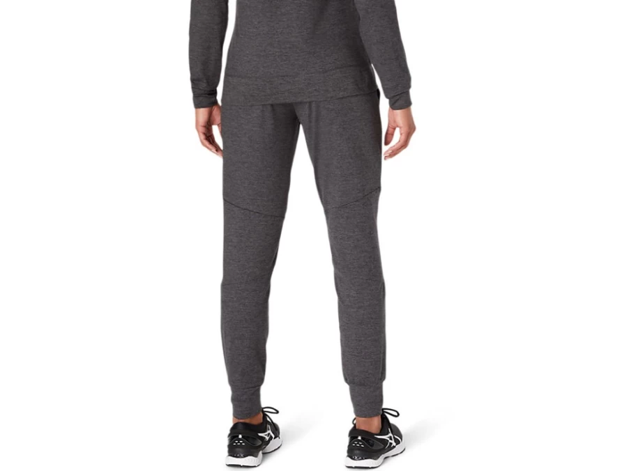 ASICS Women's Dark Grey Heather Tech Jogger Pants for Running & Training