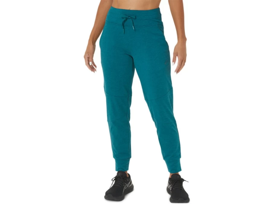 ASICS Women's Velvet Pine Spacedye/Soothing Sea Tech Jogger Pants