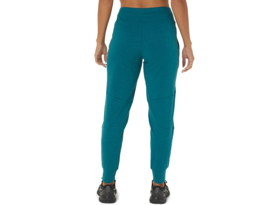 ASICS Women's Velvet Pine Spacedye/Soothing Sea Tech Jogger Pants