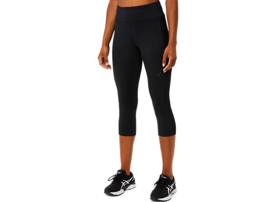 ASICS Women's Kate Pocket Capri Pants - Performance Black Athletic Shorts