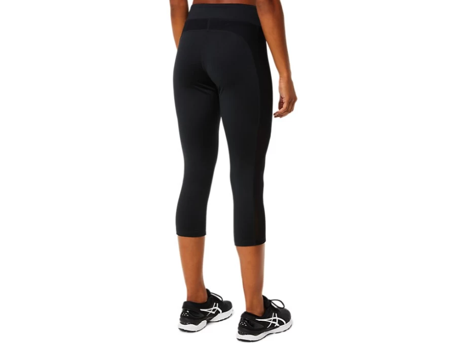 ASICS Women's Kate Pocket Capri Pants - Performance Black Athletic Shorts