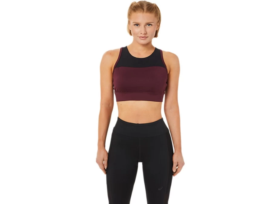 ASICS Women's Deep Mars Kate Strappy Bra - Supportive Sports Bra for Active Women