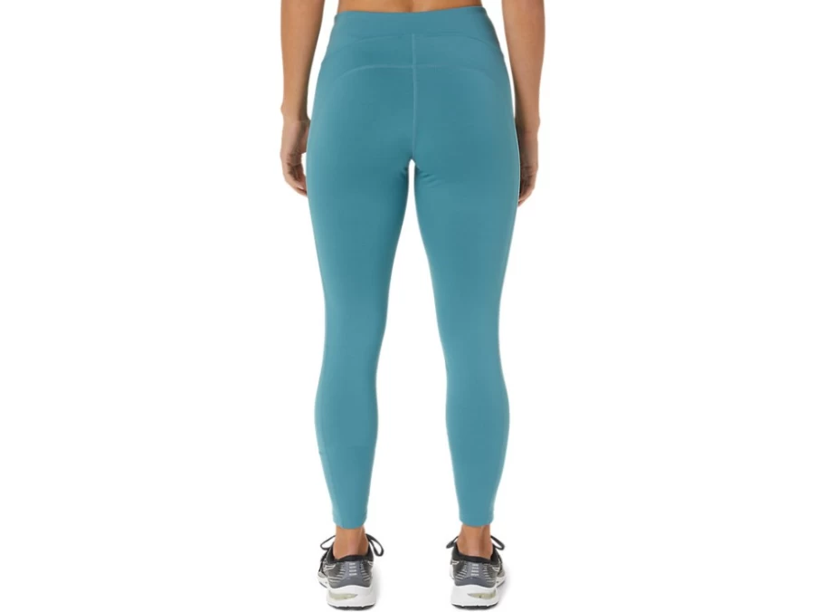 ASICS Women's 7/8 Performance Tight in Misty Pine - High-Waisted Workout Leggings for Running & Yoga