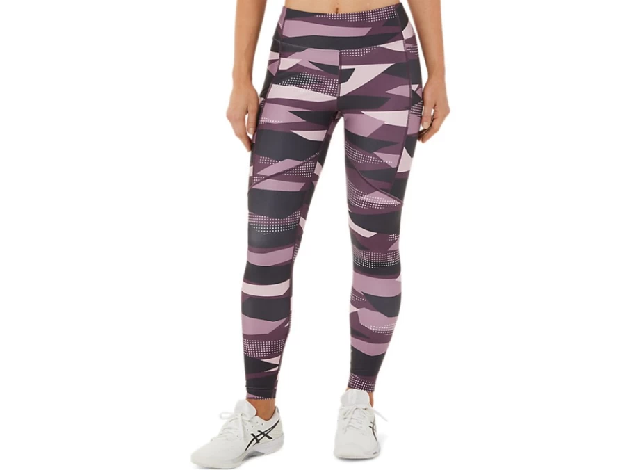 ASICS Women's Barely Rose Print Tights - STRONG 92 Printed Running Tight