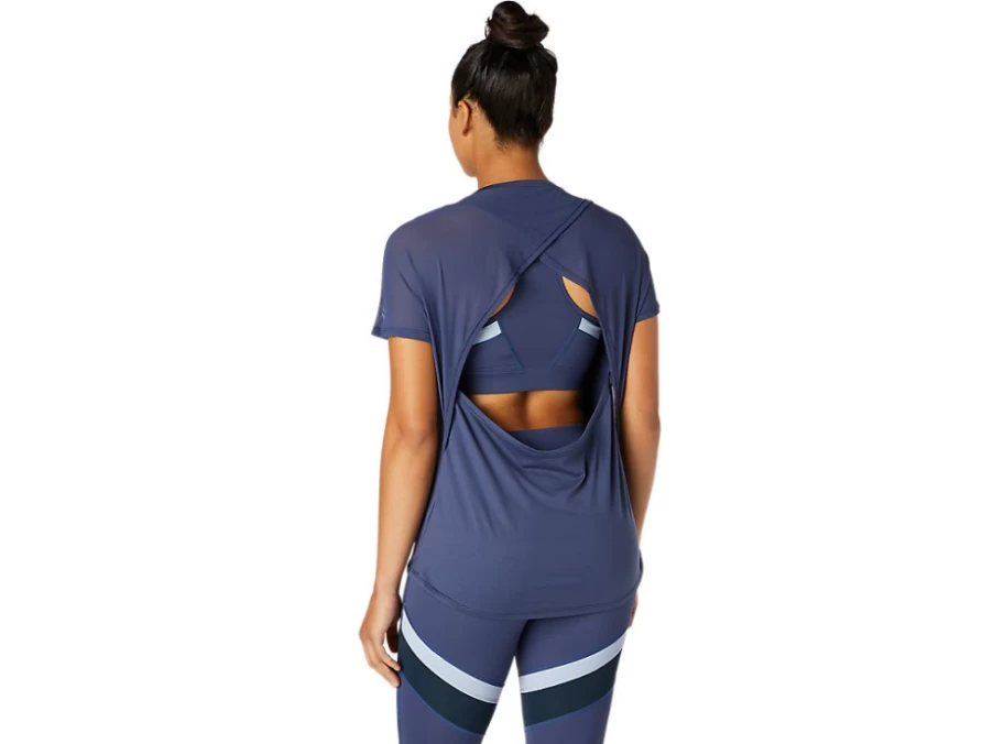 ASICS Women's Thunder Blue Athletic Top