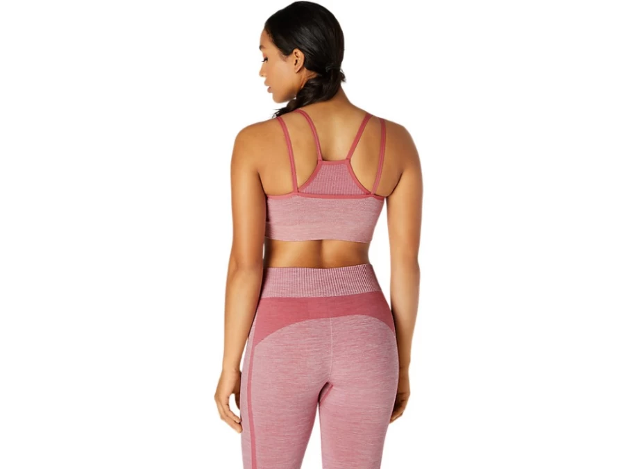ASICS Women's Smokey Rose Reversible Seamless Sports Bra - Comfort & Support