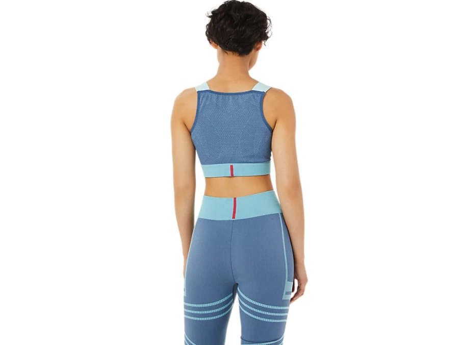 ASICS Women's Grand Shark Seamless Sports Bra - Comfort & Support for Active Wear