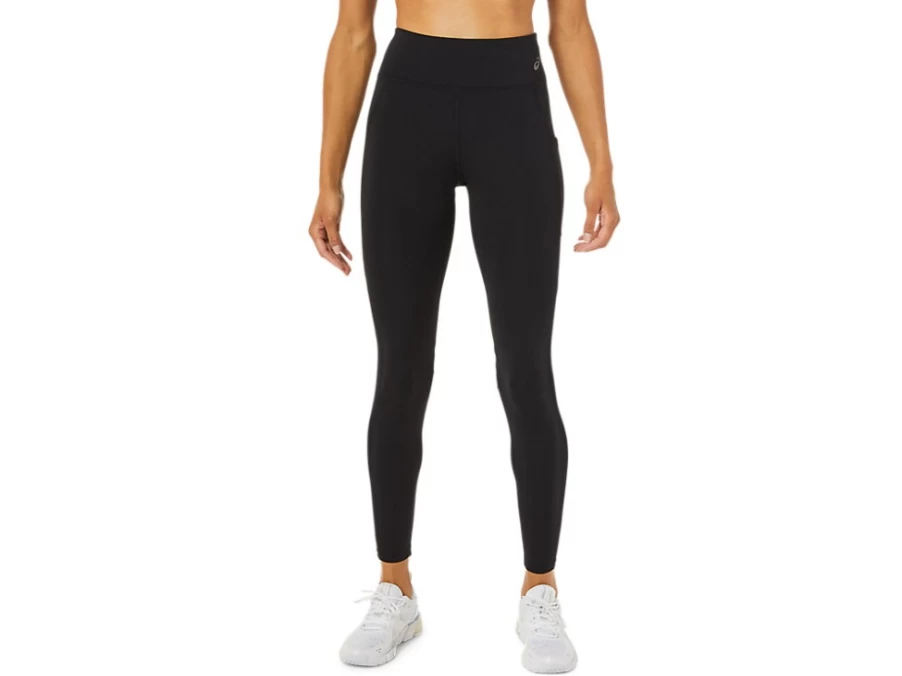 ASICS Women's Performance Black Mesh Block Tight – Breathable Running Tights for Women