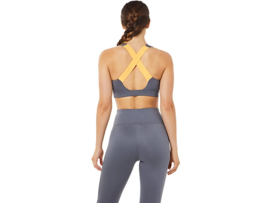 ASICS Women's Metropolis Cross Back Strapped Sports Bra - Supportive Workout Top
