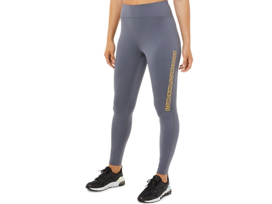 ASICS Women's Metropolis Logo Graphic Tight - Stylish & Comfortable Workout Leggings