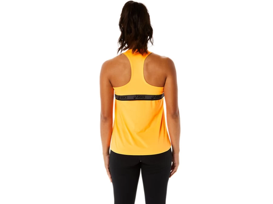 ASICS Women's Sana Tank Top - Orange Pop Fitness Apparel