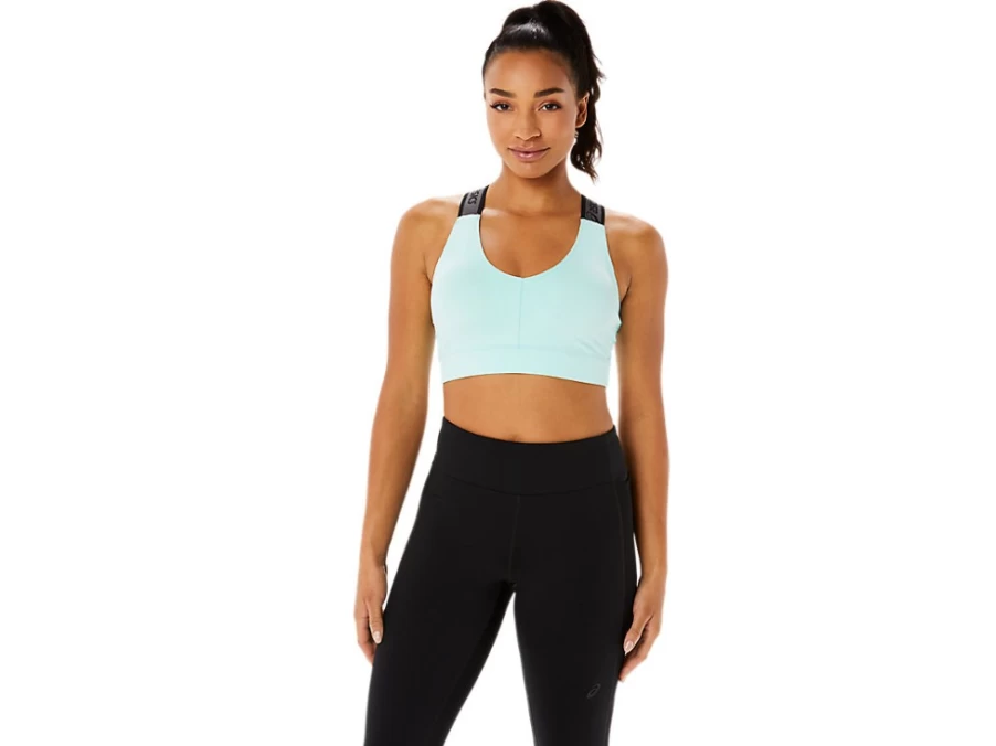 ASICS Women's SANA Bra - Comfort Fit Sports Bra in Clear Blue for Active Women