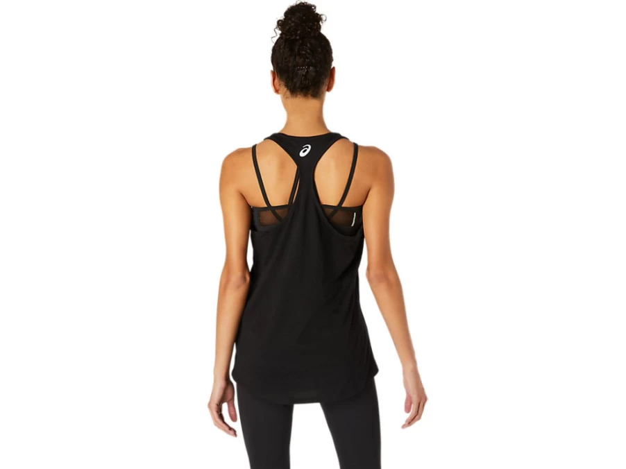 ASICS Women's Run Around the Sun Racerback Tank Top - Performance Black