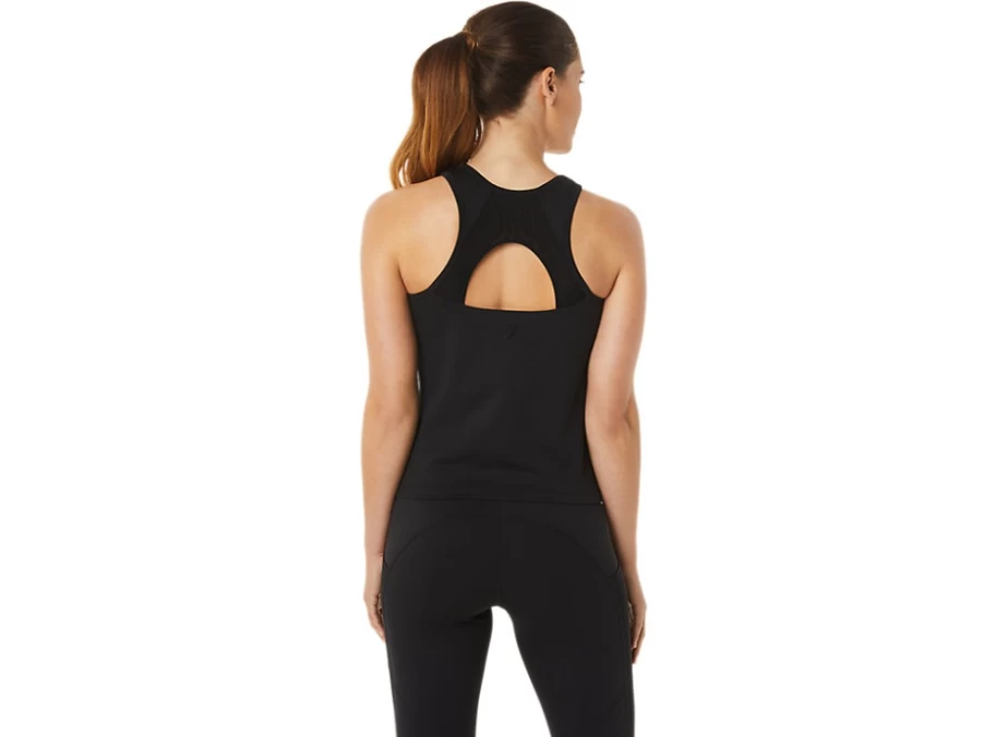 ASICS Women's Performance Black Movekoyo Training Bra Top for Workouts