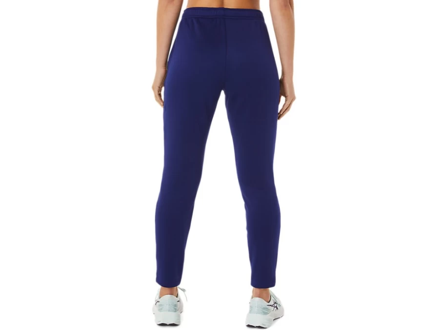 ASICS Women's Dive Blue Brushed Knit Pants - Comfortable Athletic Lounge Wear