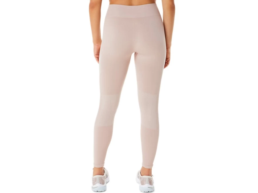 ASICS Women's Nagino Flex Seamless Tight - Fawn Color High-Performance Workout Leggings