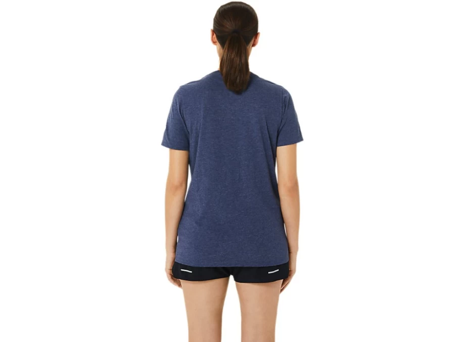 ASICS Women's Peacoat Heather "Coming In Hot" Short Sleeve T-Shirt | Ice Cream Graphic Tee