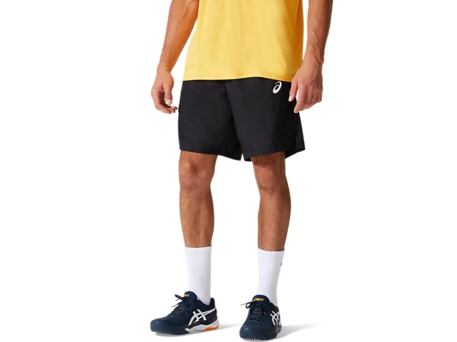 ASICS Men's Performance Black Court 9-Inch Shorts