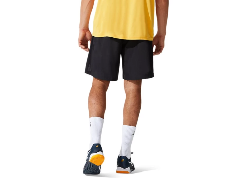 ASICS Men's Performance Black Court 9-Inch Shorts