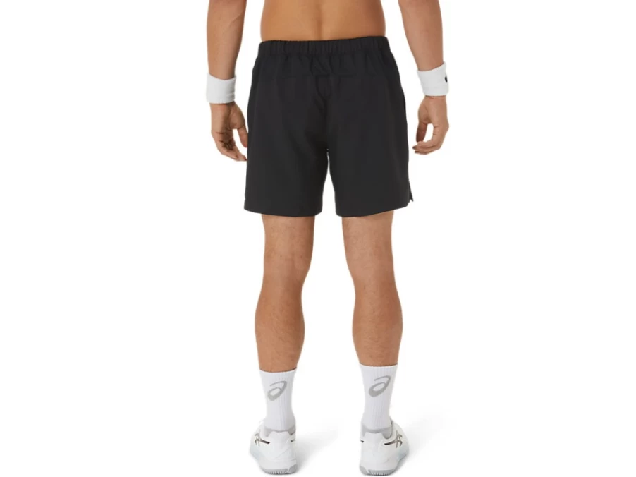 ASICS Men's Performance Black Court 7-Inch Shorts