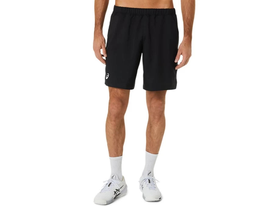 ASICS Men's Performance Black Court 9-Inch Shorts