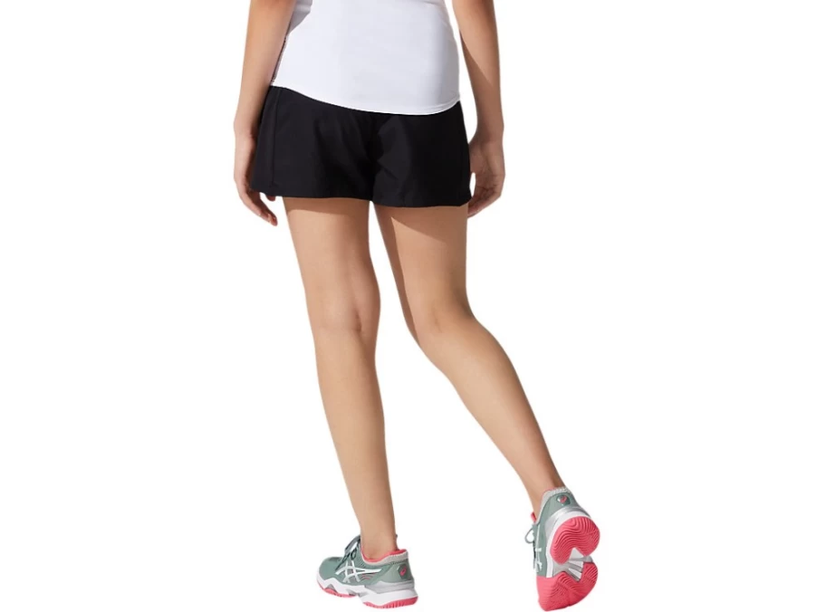 ASICS Women's Court Short - Performance Black Tennis Skort for Women