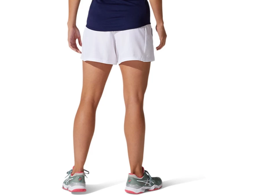 ASICS Women's Court Short - Brilliant White Tennis Skort for Active Wear