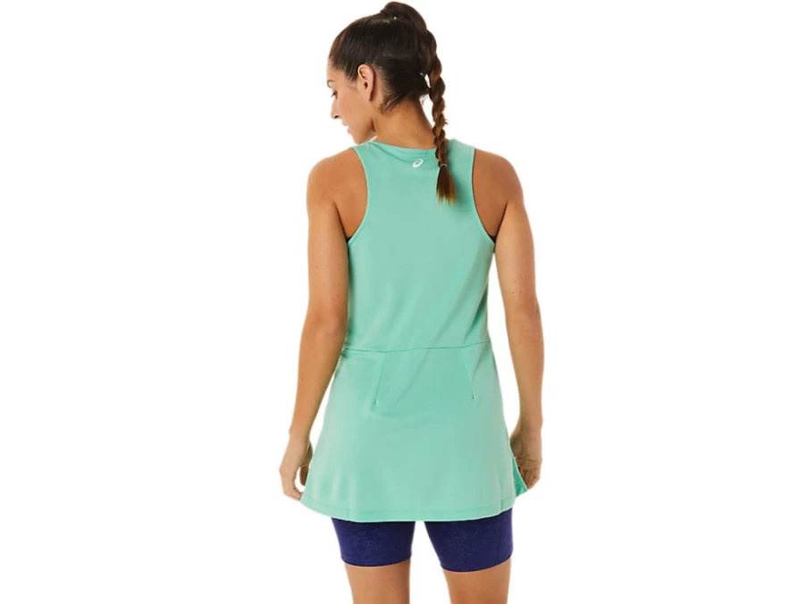 ASICS Women's Seafoam/Japan Brushed Embossed AOP Strong 92 Dress