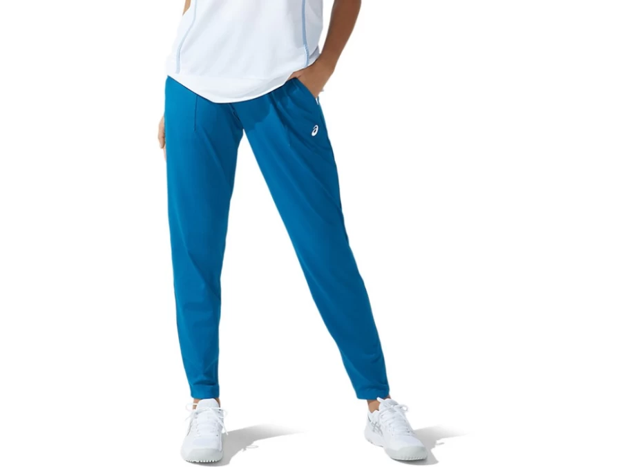 ASICS Women's Deep Sea Teal/Brilliant White Tennis Pant