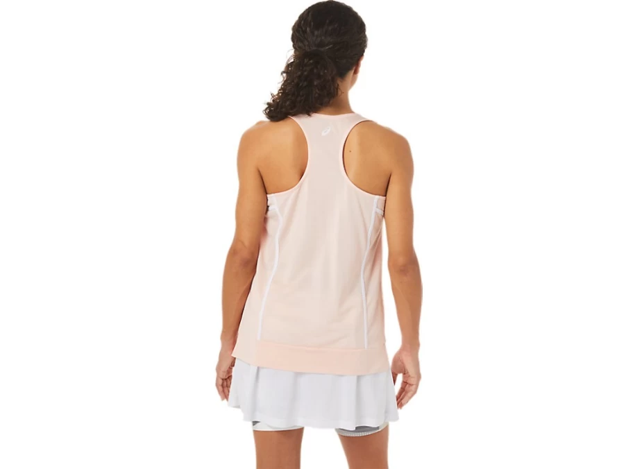 ASICS Women's Breeze/Brilliant White STRONG 92 Tank Top - Lightweight Workout Shirt