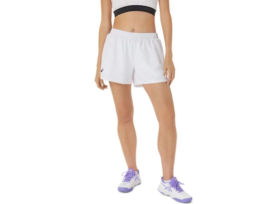 ASICS Women's Court Short - Brilliant White Tennis Skort for Women