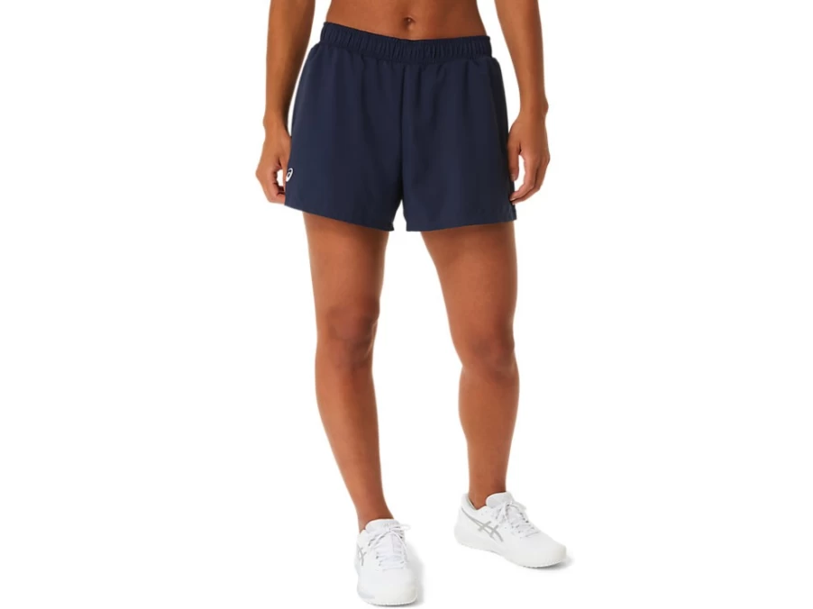 ASICS Women's Court Short Tennis Skirt - Midnight Blue Athletic Shorts for Women