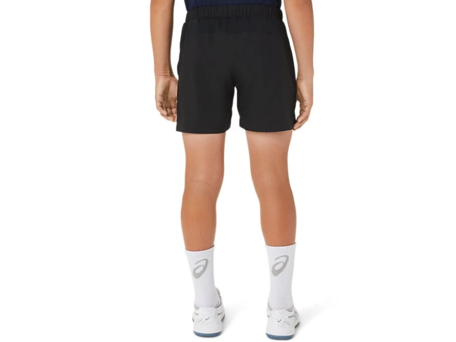 ASICS Kids' Performance Black Tennis Shorts for Boys & Girls
