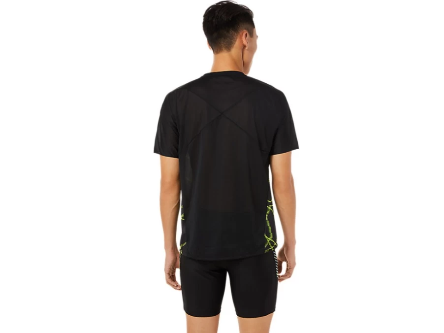 ASICS Men's Performance Black Lightweight Short Sleeve Top