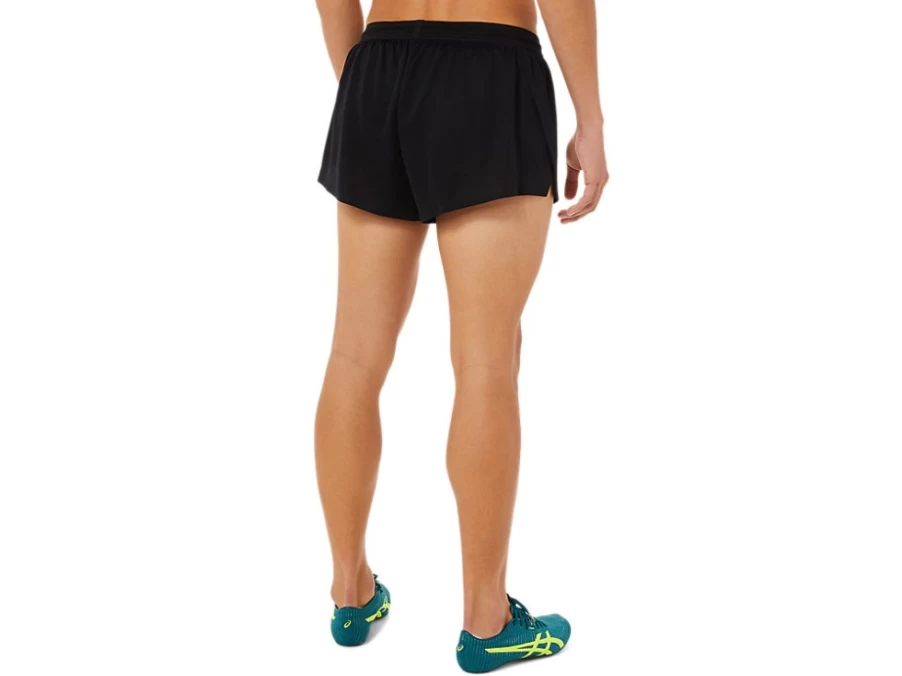 ASICS Men's Performance Black Light Knit Shorts – Breathable Running Shorts