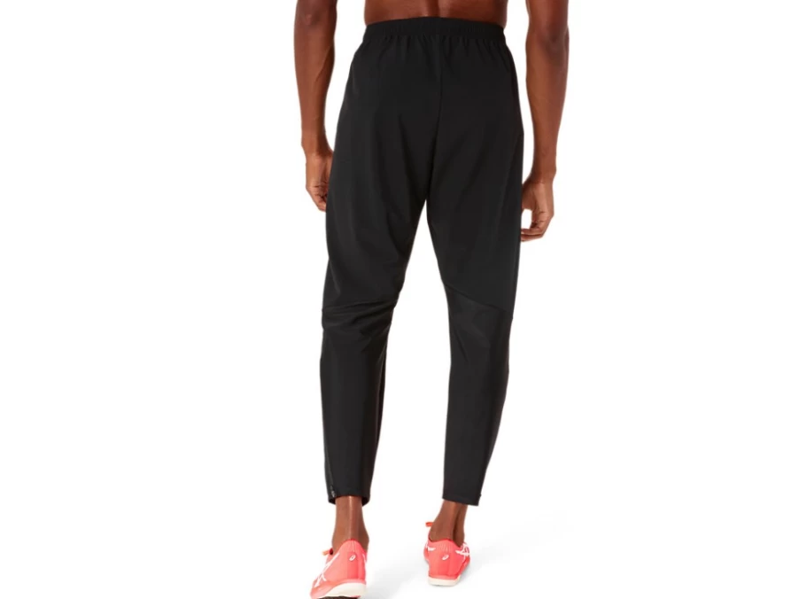 ASICS Men's Performance Black Hybrid Stretch Woven Pant