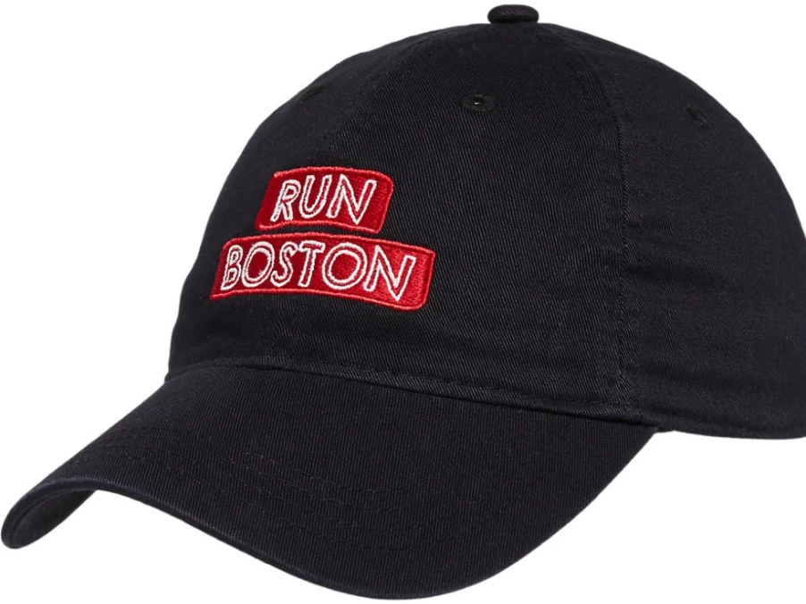 ASICS Unisex Performance Black Dad Cap | BOS Classic Adjustable Baseball Hat