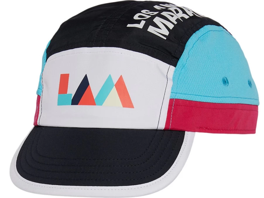 ASICS Unisex Multi-Color LAM 5-Panel Cap | Sporty & Versatile Snapback