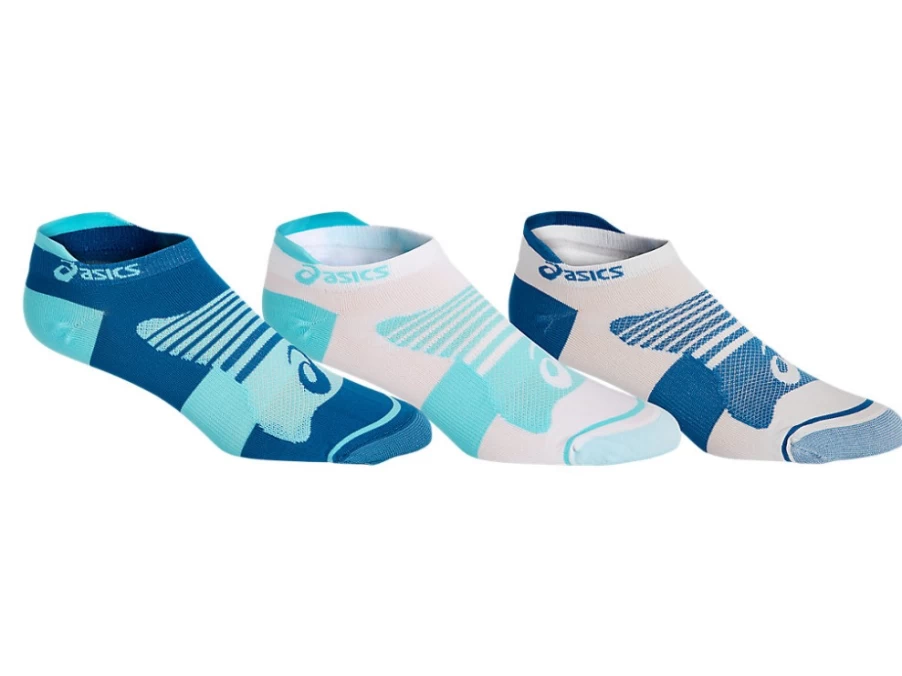 ASICS Women's Quick Lyte Plus 3-Pack Sneakers in Ice Mint/Deep Sapphire Pop – Lightweight Running Shoes