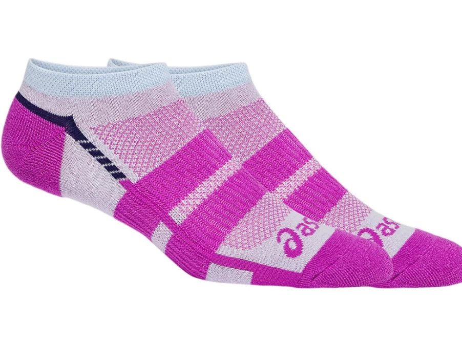 ASICS Unisex Speed No-Show Socks 2-Pack - Soft Sky Color, Lightweight Comfort Athletic Socks