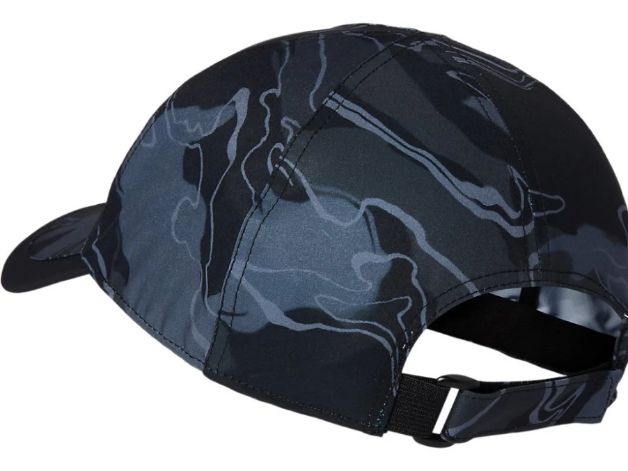 ASICS Unisex Graphic Cap in Performance Black - Stylish & Comfortable Design