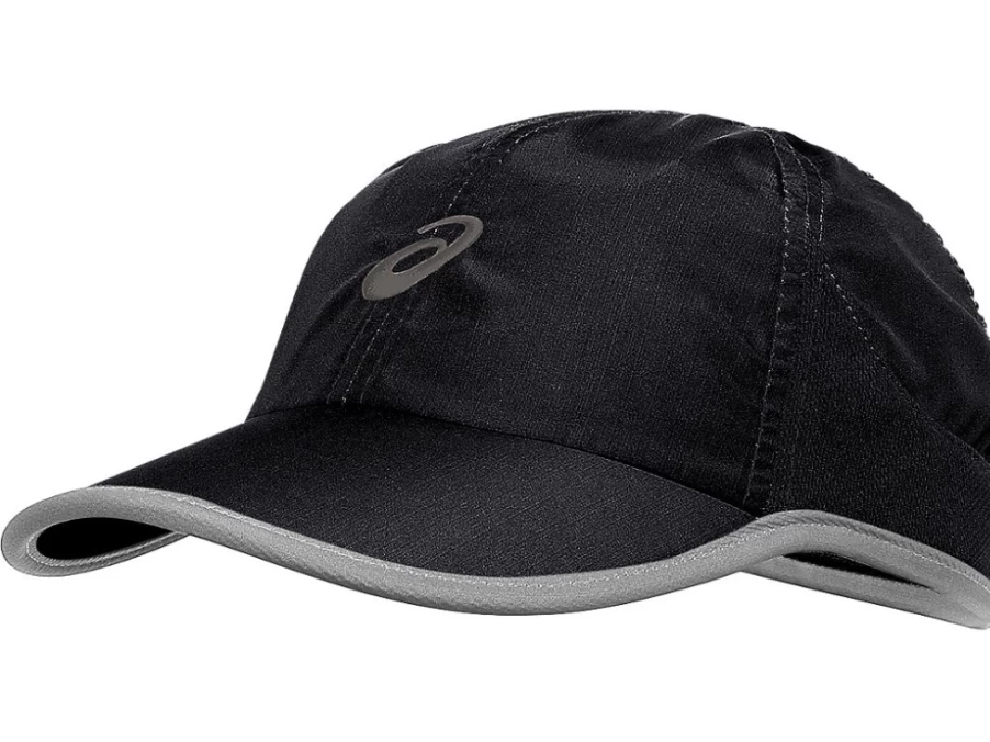 ASICS Unisex Mad Dash Cap - Performance Black/Grey Running Hat