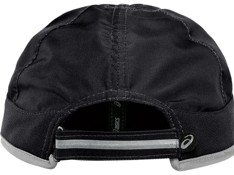 ASICS Unisex Mad Dash Cap - Performance Black/Grey Running Hat