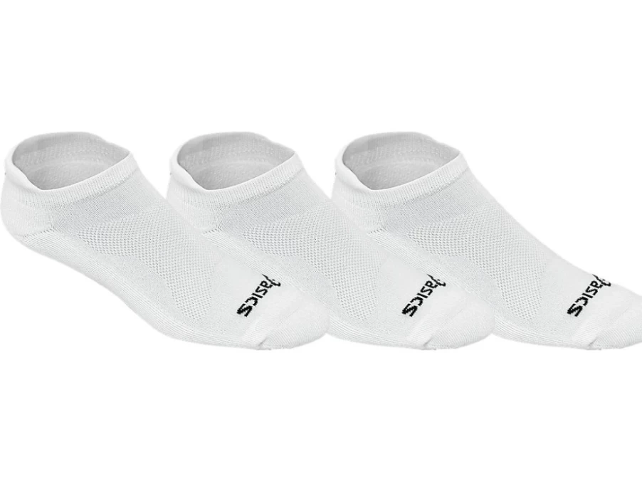 ASICS Women's Cushion Low Cut Socks 3-Pack - White