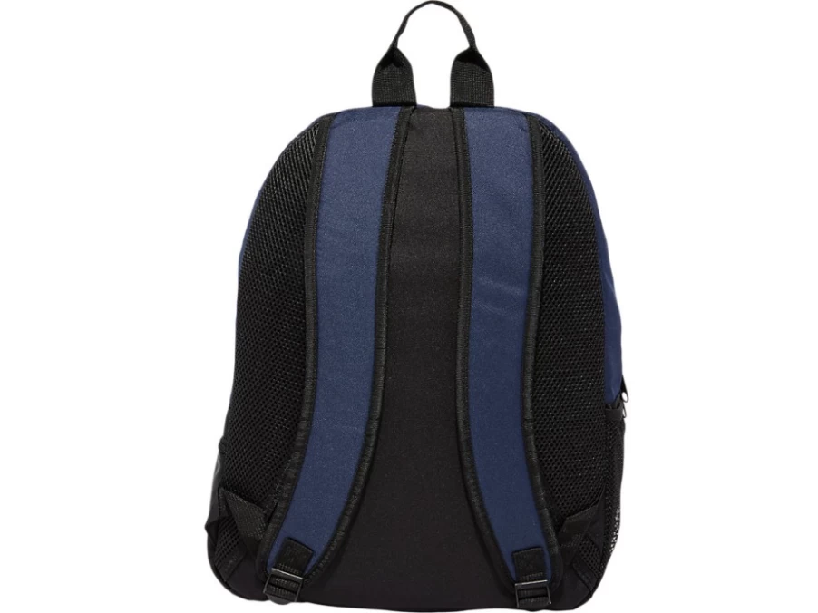 ASICS Unisex Navy/Black Team Backpack - Durable Sports Bag for Gym & Training